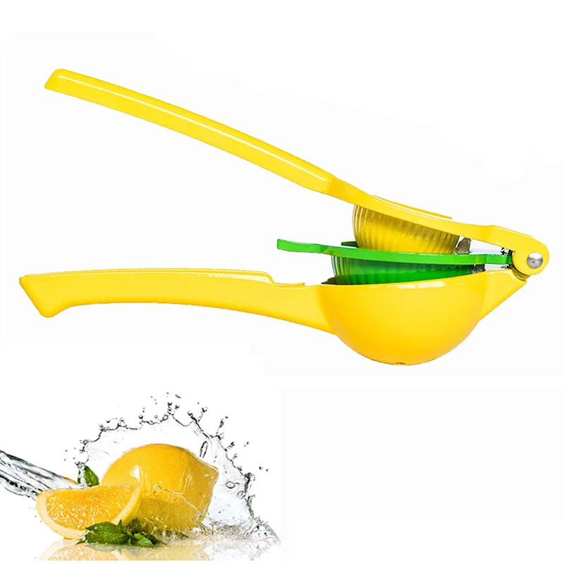 

Original Lemon Lime Squeezer, Heavy Duty Metal Manual Hand Juicer Press for Lemons, Limes Citrus Fruit Juicing Kitchen Tool