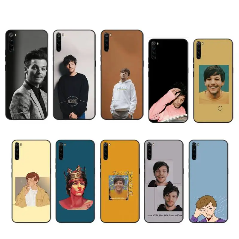 one direction louis tomlinson case coque fundas etui for xiaomi note max mi 7 8 9 10 Redmi 7a 8t pro lite cases cover | Мобильные
