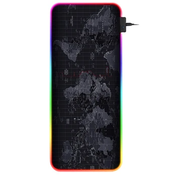 

1PC Luminous Keyboard Mat Anti-slip Keyboard Pad Gaming Mouse Pad RGB Keyboard Mat for Office Dorm Net Bar