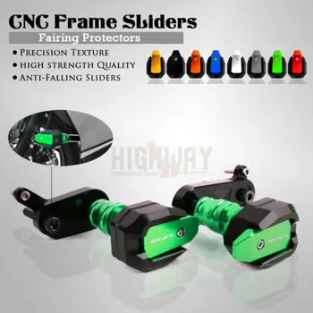 

Motorcycle T Design Falling Protection Frame Slider Fairing Guard Anti Crash Pad Protector For KAWASAKI NINJA ZX6R 09-12