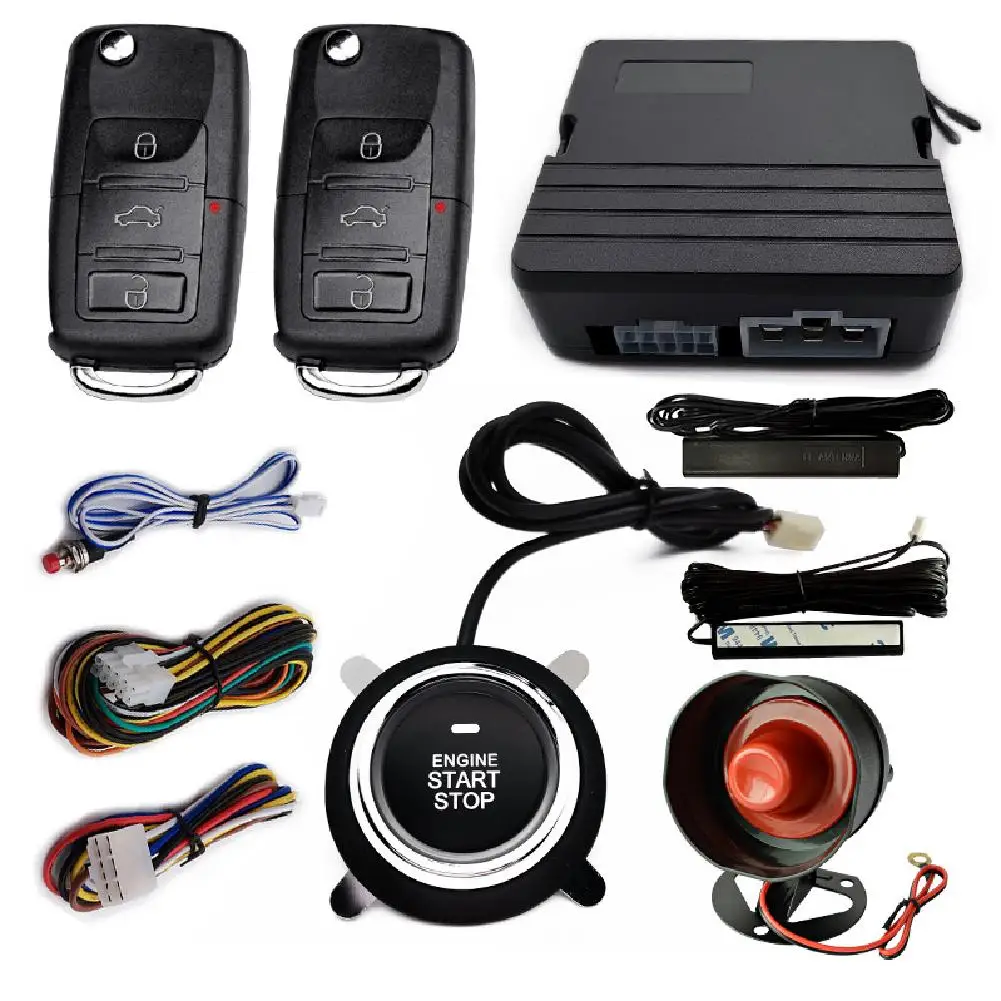 

12V Car Alarm Systems Car Remote Central Door Lock Keyless System Car SUV Anti-theft Keyless Entry Starter Auto Accessories