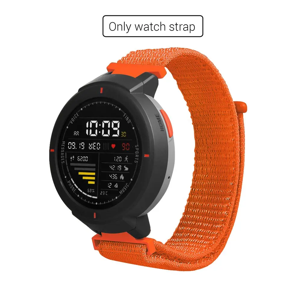 

Canvas Loop Replacement Sport Watch Band Strap for Xiaomi Huami Amazfit Verge 3 Strap Smart Watch New