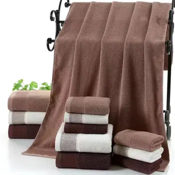 

Home Textile Cotton towel plushness and high Absorbency for adults Clients Hair Face Body Use Home Pantry towels bathroom