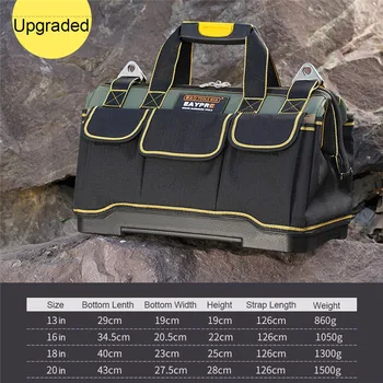 

13 16 18 20 inch Tools Storage Waterproof Bag Tool Bag Electrician Tools Carpentry Portable Repair Storage Organizers Box