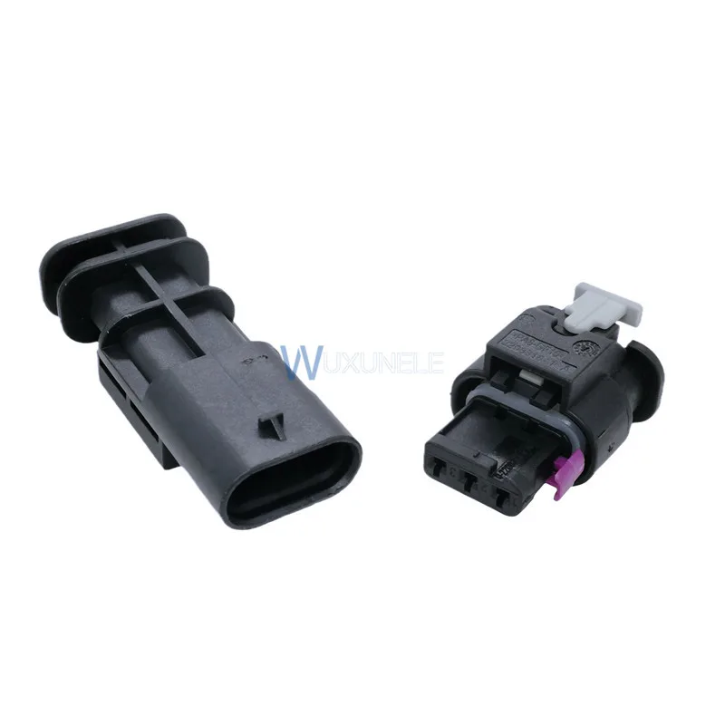 3 Pin 1-1718644-1 1-1703494-1 Sealed Female Male Wire Connector for Camshaft Sensor VW 4F0973703 Plug | Обустройство дома