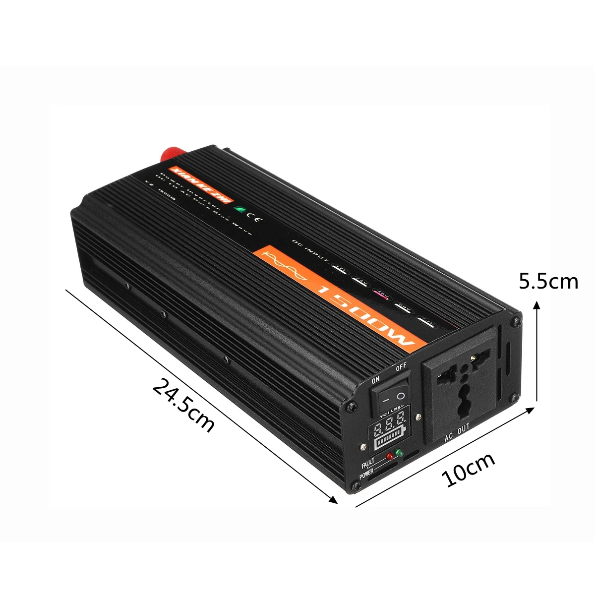 1500 Вт Чистая Синусоидальная волна инвертор DC12V/24 В/48 В к ac220в 50 Гц усилитель конвертера мощности для автомобиля Инвертор бытовой DIY