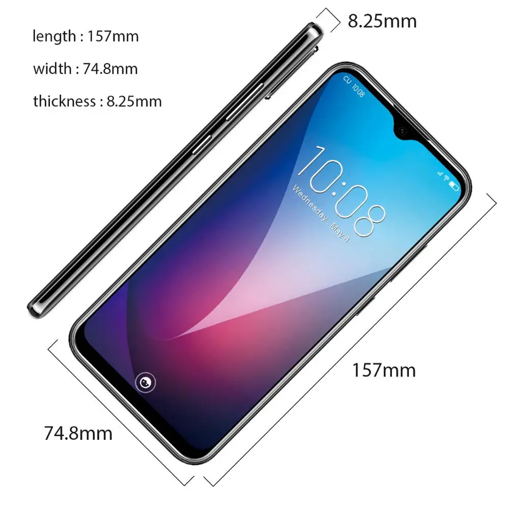 Oukitel Y4800 6 3 &quot19 5: 9 Экран Android 0 6G Оперативная память 128G Встроенная смартфон 4000 мА/ч