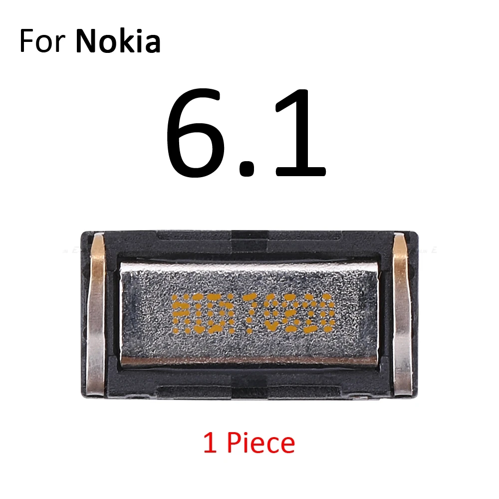 Встроенный наушник Топ ухо Динамик для Nokia 9 PureView 8 Sirocco 8,1 7 7,2 7,1 6 6,2 6,1 плюс
