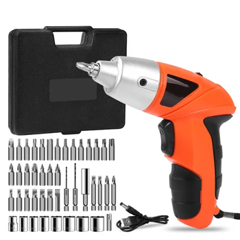 

Electric Screwdriver Driver Power Tools Rechargeable Cordless Drill Wireless Mini Electric with Bidirectional Switch 4.8v