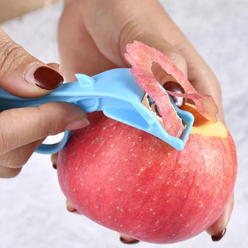 

Hand Peeler Finger Ring Fruit Skin Sharpener Multifunction Apple Fruit Thin Skin Scraping Skin Continuous Tool Kitchen Tools