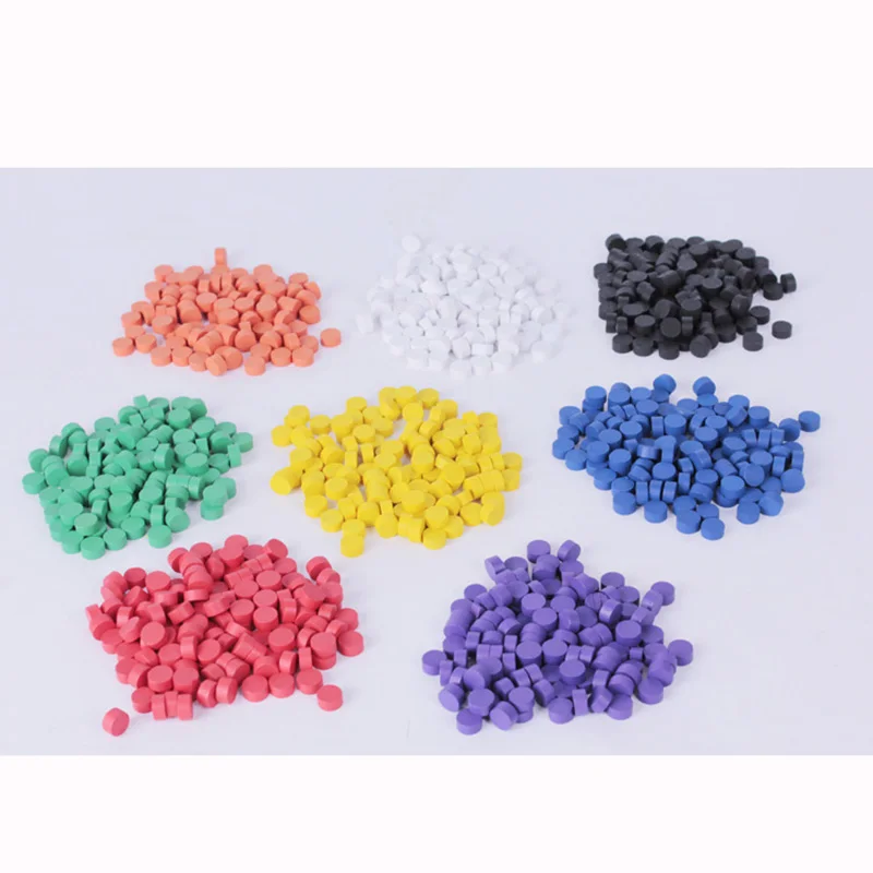 

100Pcs 8 Colors Wooden Game Pieces Colorful Chess Pieces For Games Accessories 10*5MM