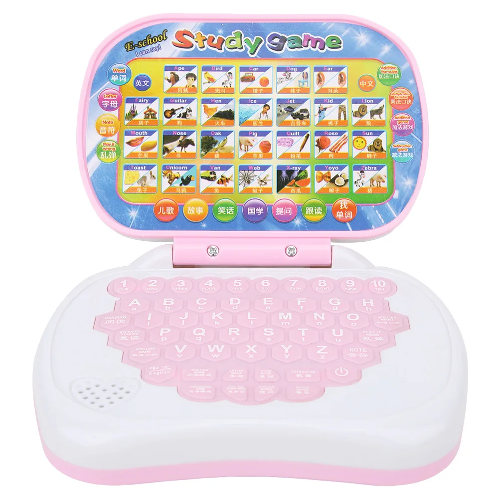 

New baby Children Learning Machine Computer Pre School Learning Study Education Machine Tablet Toy Gift