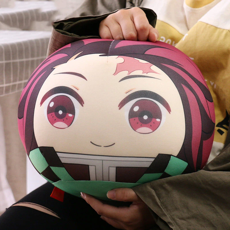 Demon Slayer: Kimetsu no Yaiba Kamado Nezuko Tanjirou косплей мягкая подушка мультяшная плюшевая игрушка кукла подарок