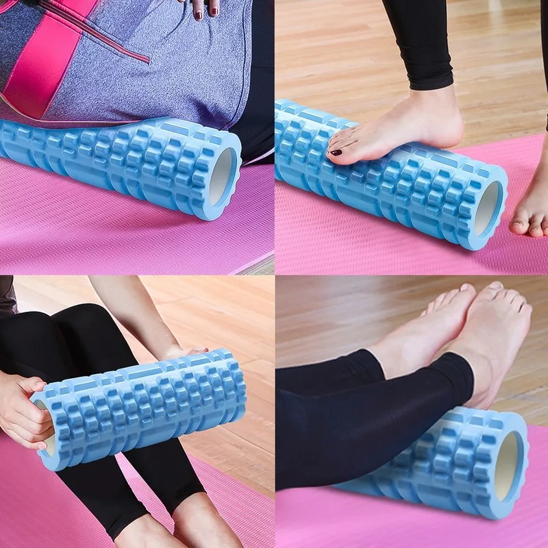 Columna de Yoga para gimnasio rodillo de espuma para ejercicio, Pilates, Yoga, rodillo de masaje muscular suave, rodillo muscular, envío directo