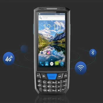 

4.5" QVGA Screen Size and Handheld Computer Style Android 8.1 Portable PDA Smart Data Collector with Bar Code QR Code Reader