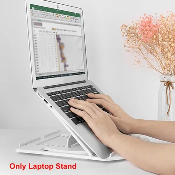 

Universal For Desk Portable Home Laptop Stand Office Non Slip Foldable Multi Angle Adjustable Height Riser Computer Phone Holder