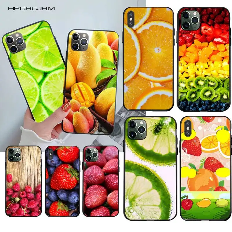 HPCHCJHM Модный милый фруктовый чехол для iPhone 11 pro XS MAX 8 7 6 6S Plus X 5S SE 2020 XR | Мобильные