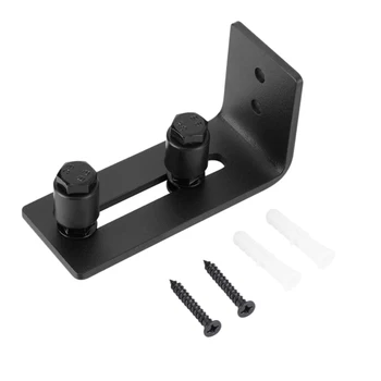 

Adjustable Carbon Steel Door Guide Wall Mount Sliding Barn Door Bottom Floor Roller Guide Home Door Hardware Accessories