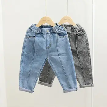 

2020 new arrival girls boys denim pants spring fashion kids jean pants 2-7t HJ454