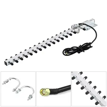 

2.4GHz 16 DBI Yagi WLAN WiFi Wireless RPSMA Antenna For Modem PCI Card Router