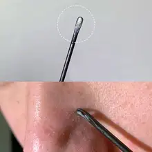 10Pc Disposable Cotton Swab Earpick Ear Cleaner Ear Ear Removal Tool Care Acne Remove Cleaning Disinfect Tool Blackhead Wax F7F4