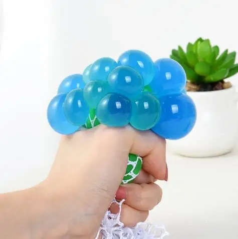 1pc 4.5cm Funny Anti Stress Ball Novetly Squeeze Ball Hand Wrist Exercise Antistress Slime Toy