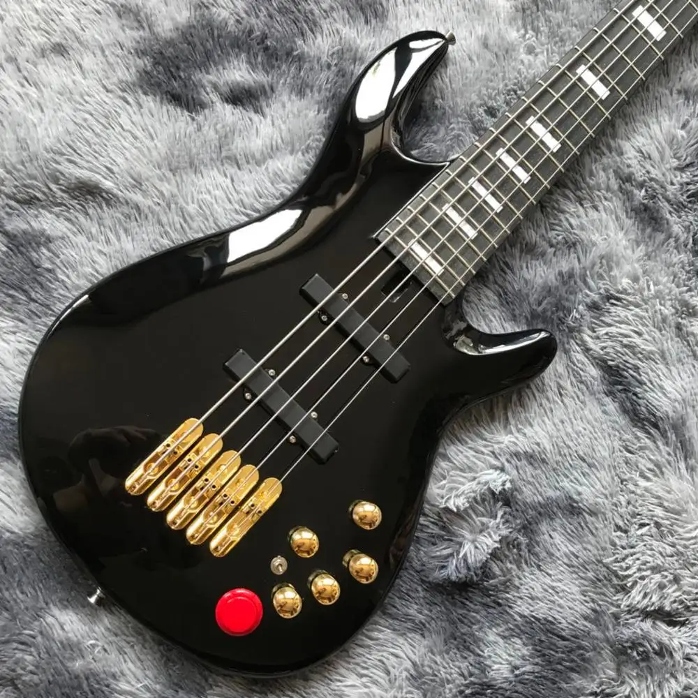 Высококачественный Grand 5-Piece Maple/красное дерево GBBNE2 стиль Натан Восток черное
