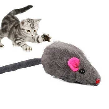 

1pc Funny Cat Mice Toy Bite-Resistant Interactive Cute Mini Cat Teaser Toy Cat Bite Toy Pet Interaction Supplies Dropshipping