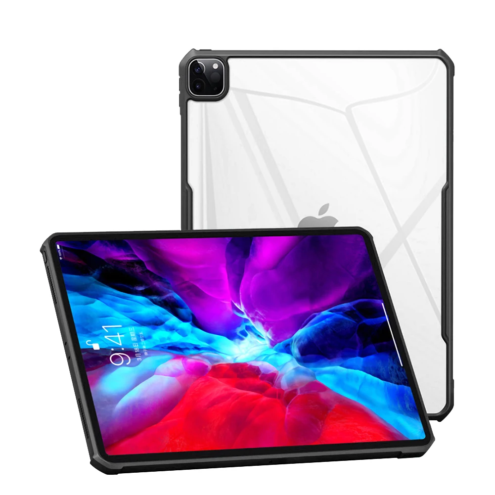 

For iPad Pro 11 inch 2020 Transparent Case Soft TPU Bumper 360 Degree Protective Tablet Shockproof Cover For iPad Pro 2020 11