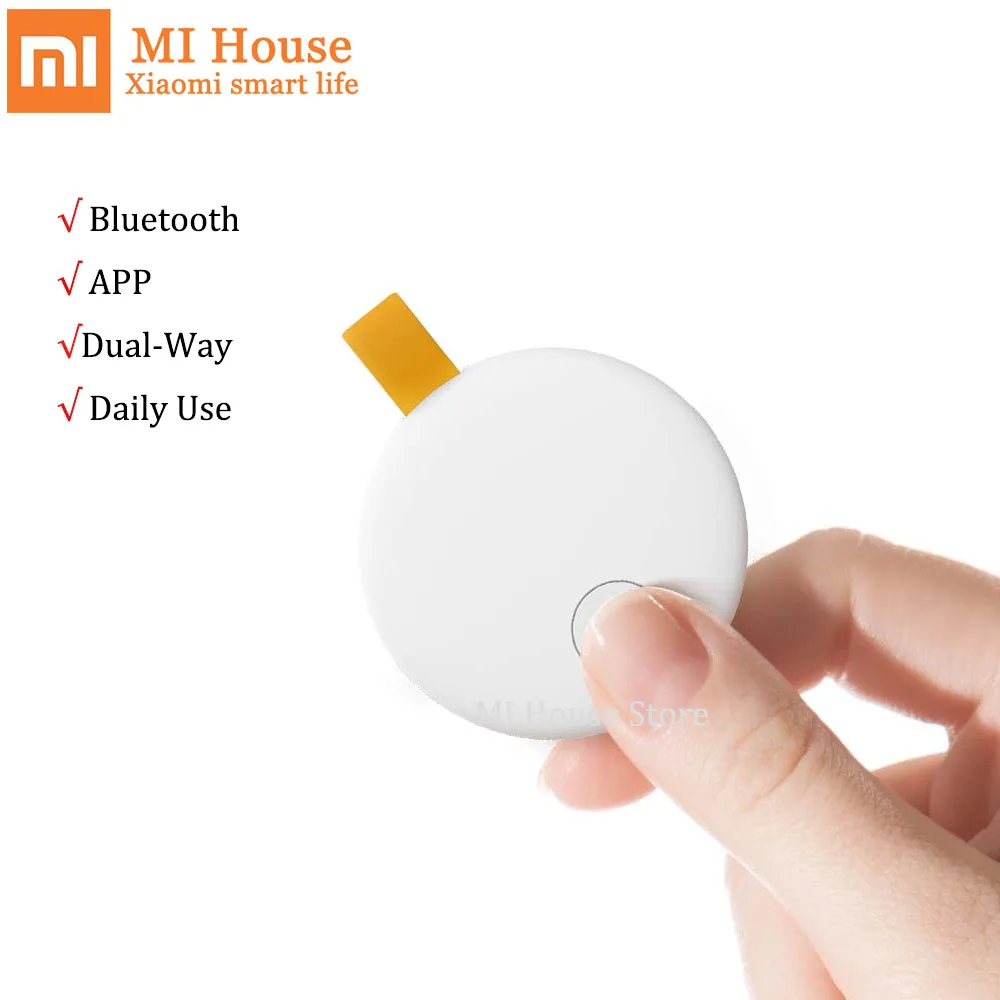 Xiaomi Ranres-dispositivo de Rastreamento Inteligente sem Fio Android Antiperda para Veículos Carros Animais de Estimação Chave para Crianças Rastreador Pista