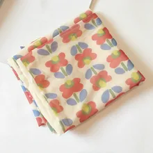 Новинка года; хлопковый Детский шарф; цветной двусторонний принт; модный шарф в Корейском стиле с кольцом для мальчиков и девочек; 03