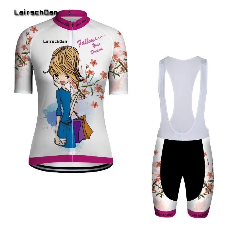 Женский комплект для велоспорта SPTGRVO LairschDan 2019 короткая одежда горного велосипеда