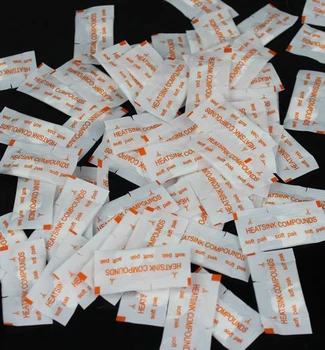 

200 PCS LOT White Heatsink mini Compound Thermal Paste Grease For PC CPU VGA Heatsink