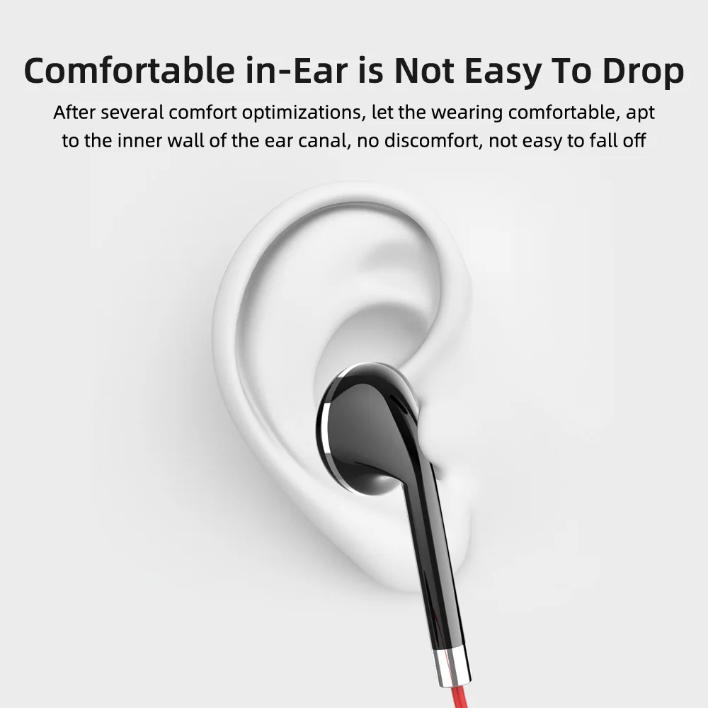 BT313 Wireless Headphone bluetooth Earbuds Bass Headsets Bluetooth Earphones Handsfree with Mic for iphone Xiaomi Sport Headset