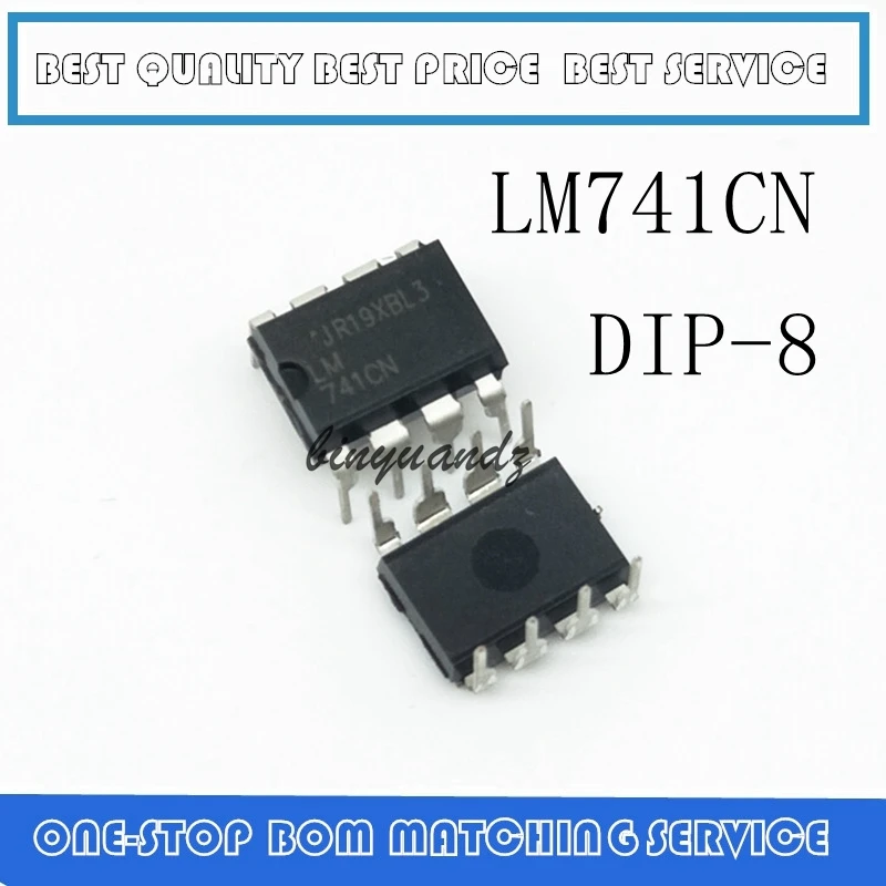 

10PCS LM741CN DIP-8 LM741 UA741CN Operational Amplifier IC