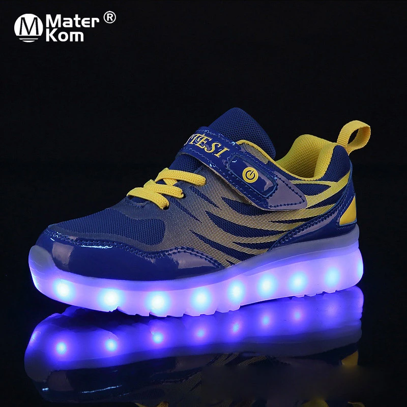 girls light up school shoes
