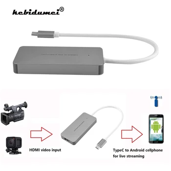 

TypeC Video Capture Card USB 3.1 1080P HDMI to Type C For TV BOX Camcorder Game Live Streaming Recording Dongle For PS3 PS4 XBox