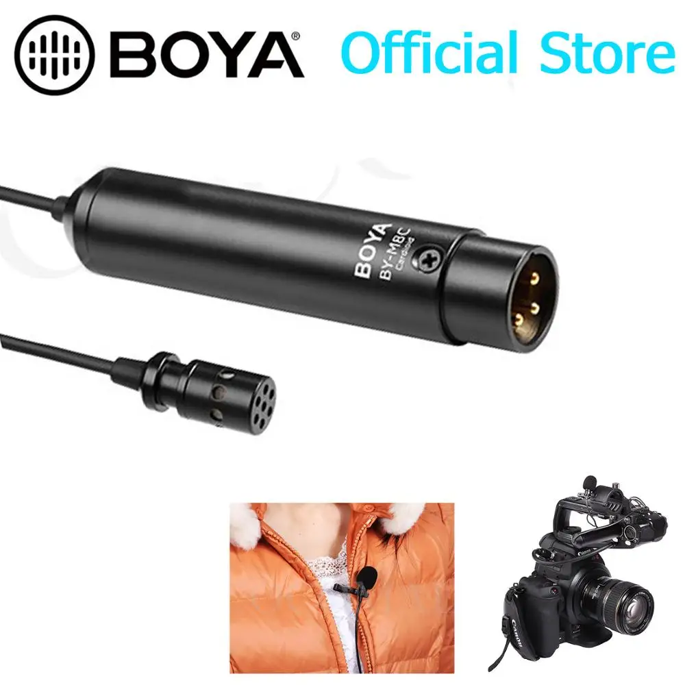 BOYA Cardioid XLR Output Condenser Microphone BY