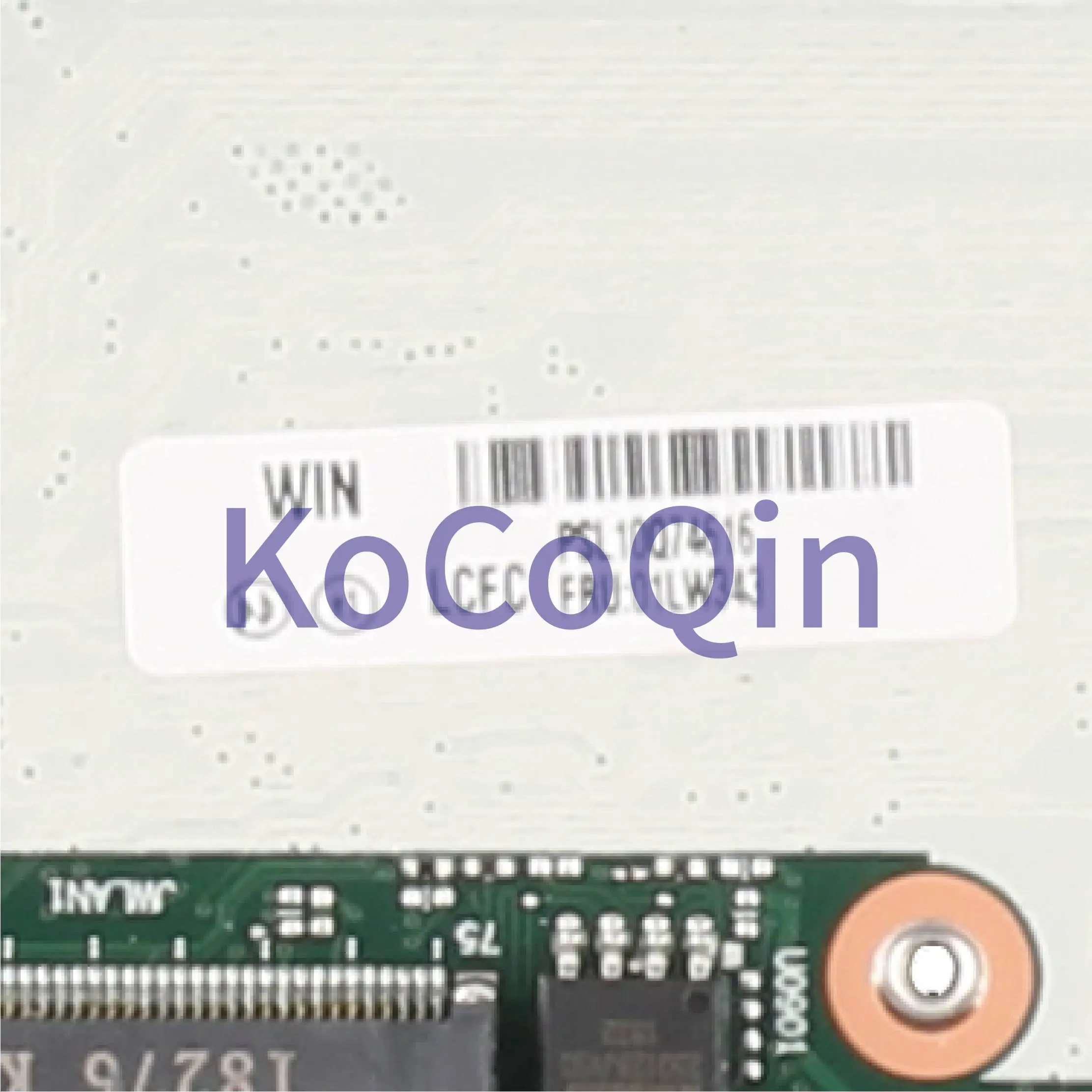 Ideal  KoCoQin Laptop motherboard For LENOVO Thinkpad L480 Core SR3L9 I5-8350U Mainboard EL480/EL580 NM-B4