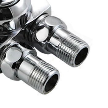 

Switch Foot Pedal Valve Tap Basin Single Cold Water Silver Accessory Elements