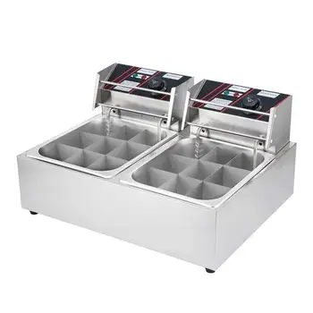 

Commercial electric oden boiler 2 tanks 18 grids kanto daki maker 20 liters hot pot cooking simmer machine slow food boiler