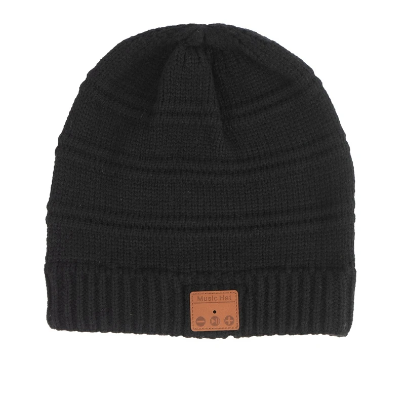 MOOL Bluetooth Earphone Music Hat Winter Wireless Headphone Cap Headset with Mic Sport Hat for Meizu Sony Xiaomi Phone Gaming He