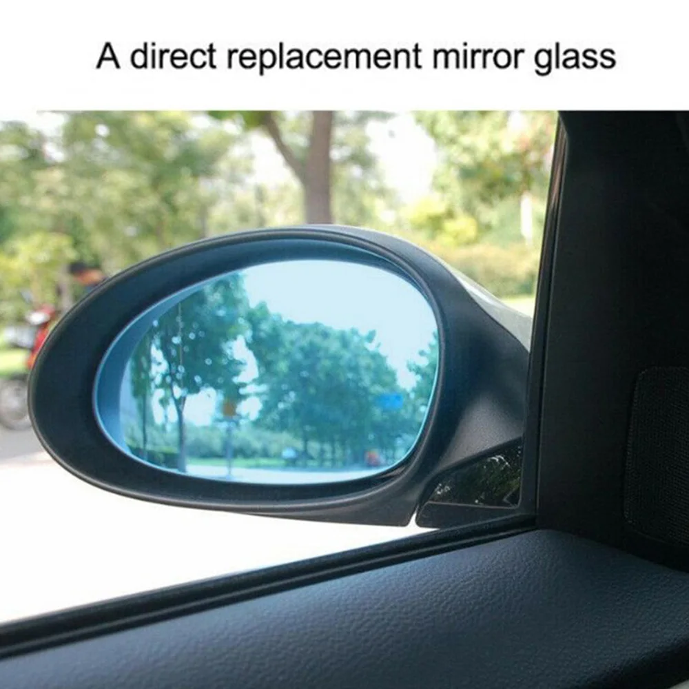 2 шт. автомобильное левое+ правое боковое зеркало заднего вида, синее широкоугольное стекло для BMW E82 E88 E90 E91 E92 E93 E46, автомобильные зеркала заднего вида