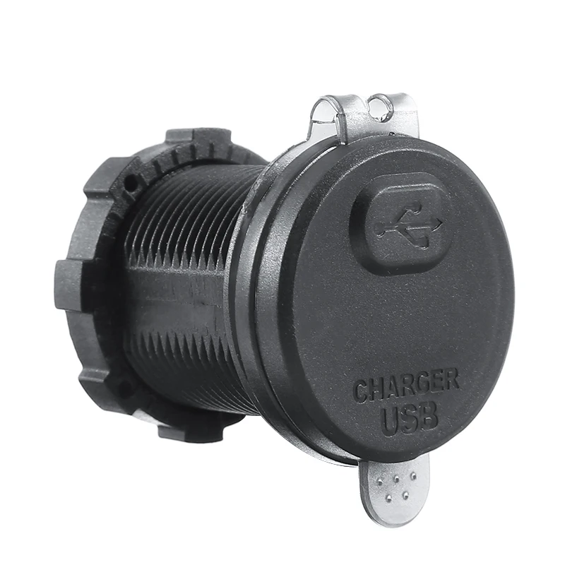Универсальный 12V 24V QC 3 0 USB мотоцикла Лодка Автомобильный Зарядное устройство
