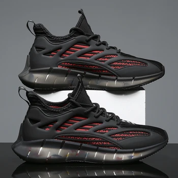 

Fashion Men Casual Shoes 2020 brand sneakers men Lightweight Lace-up Walking Sneakers trainer Male FootwearLT07