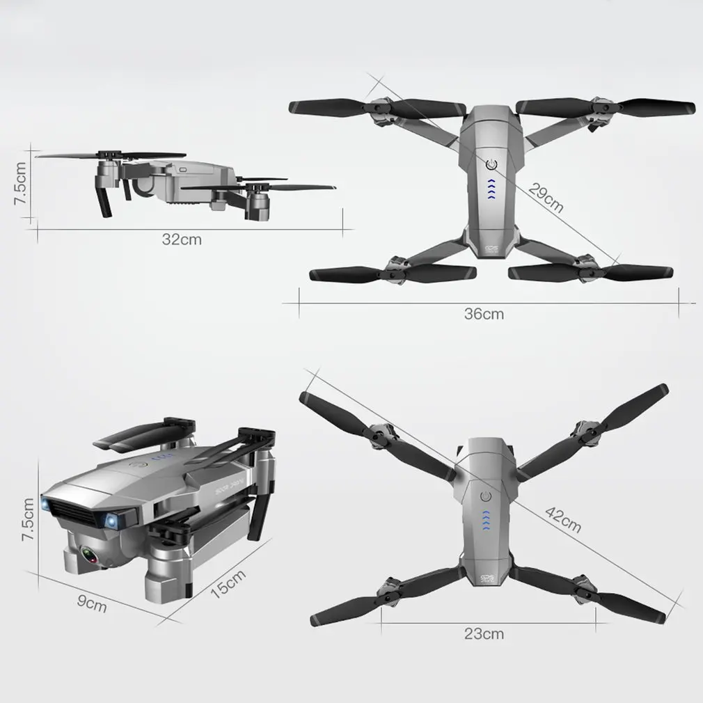 SG907 GPS Дрон с 4K/1080P HD камерой 5G анти встряхивание FPV RC вертолет жестом фото