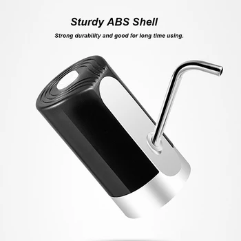 

New Home Automatic Electric Drinking Water Pump Dispenser USB Charging Gallon Drinking Bottle Auto Switch Pump