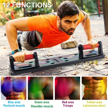 

12 in 1 Push-Up Rack Board Comprehensive Fitness Exercise Push up Stands Men Women Body Building Training System Home Equipment