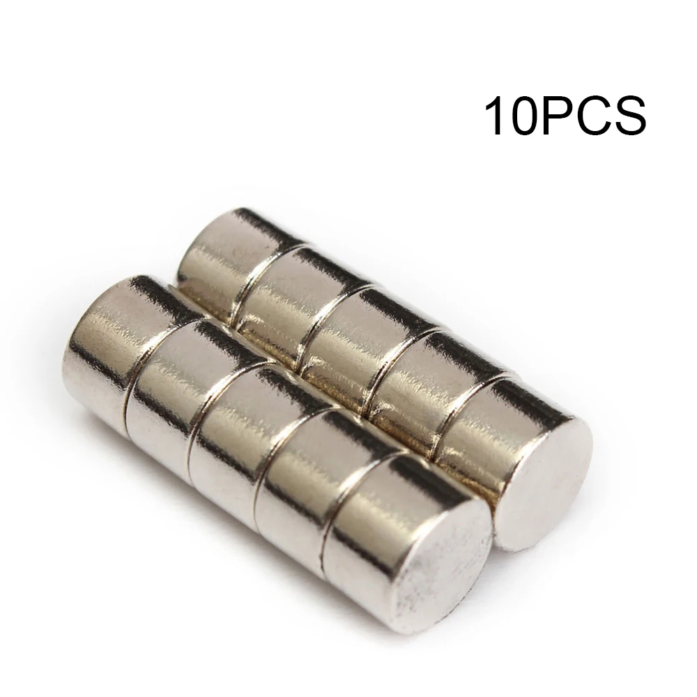 

10Pcs Rare Supers Strong Neodymium N52 Magnetes Round Disc 8*5mm