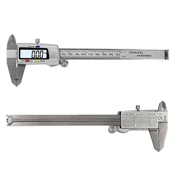 

GTBL Measuring Tool Digital Caliper 6 Inch 150Mm Measuring Instrument Vernier Calipers